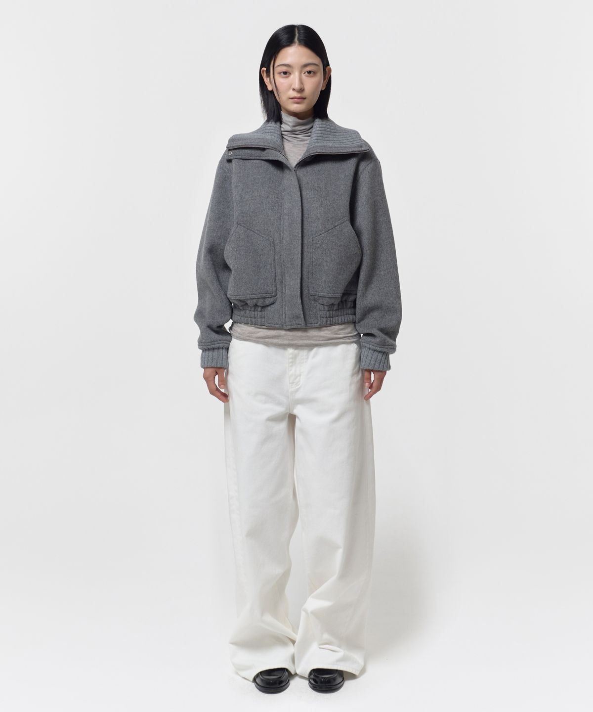 지비에이치 어패럴(GBH APPAREL) MOTOR JUMPER / GREY
