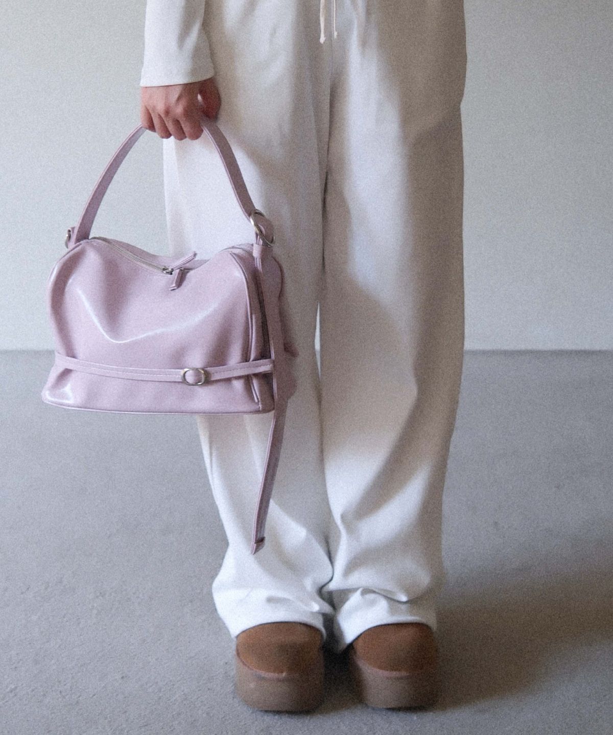 혜키(HYEKI) POTY LEATHER / BABY PINK