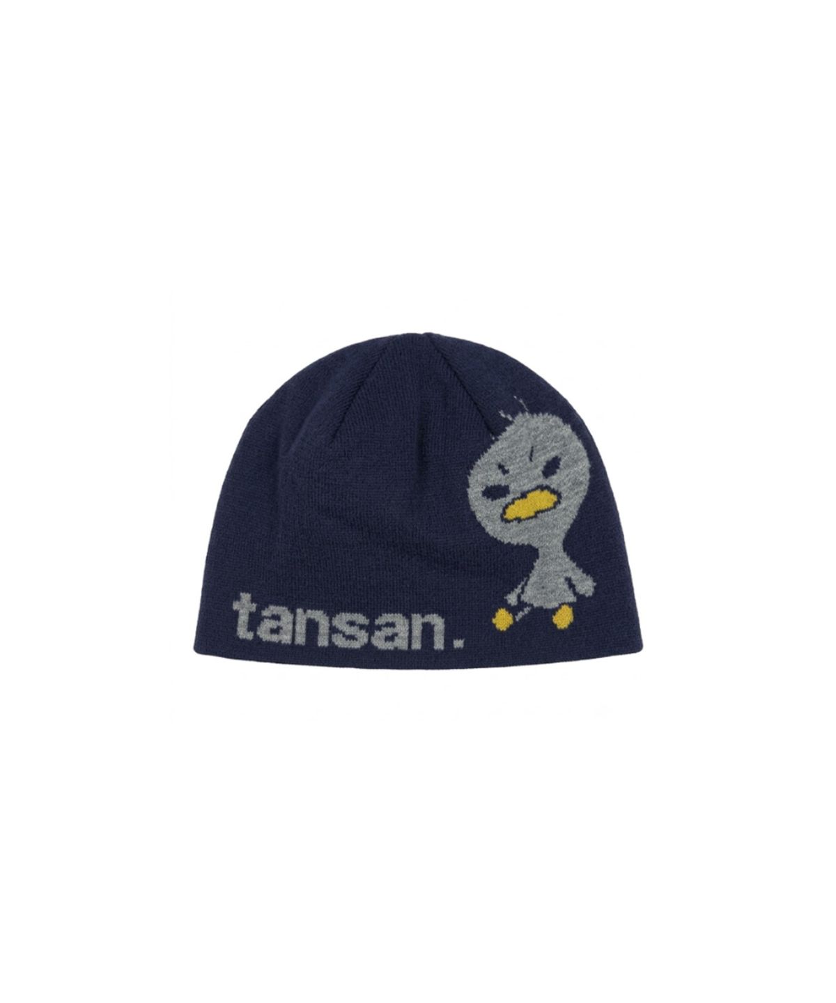 탄산마그네슘(TANSANMAGNESIUM) 안녕자두야X탄산 앉은 꼬꼬 비니 (네이비)