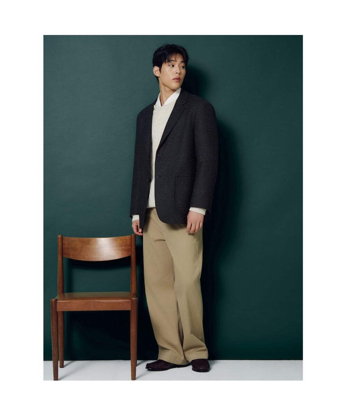 빈폴 멘(BEANPOLE MEN) 말라리우스 트위드 재킷  애쉬