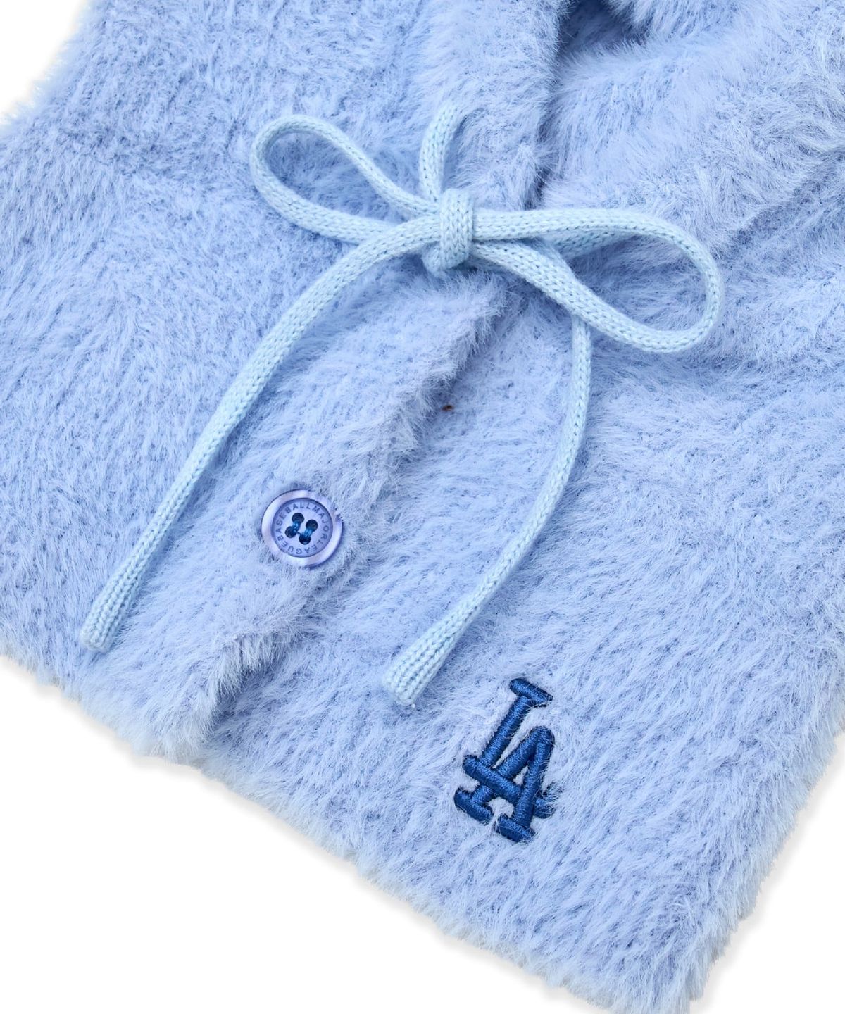 엠엘비 키즈(MLB KIDS) 밍크 바라클라바 LA (L.SKY BLUE)