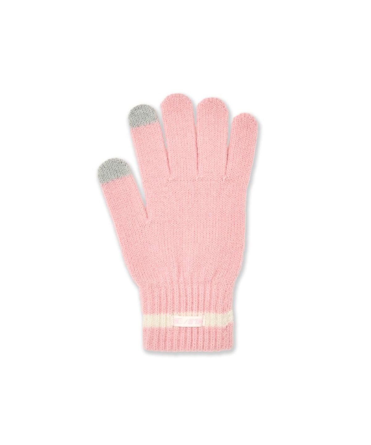 엠엘비 키즈(MLB KIDS) 젤리 오지 니트장갑 NY (Pink)