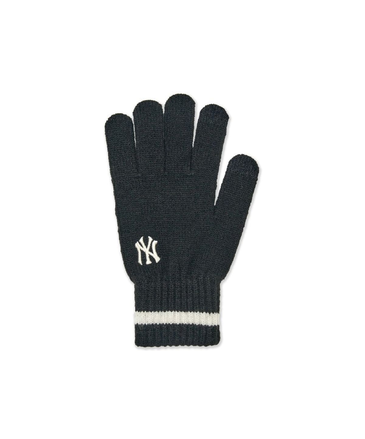 엠엘비 키즈(MLB KIDS) 젤리 오지 니트장갑 NY (Black)