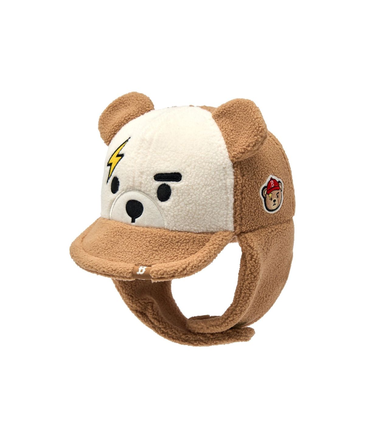 엠엘비 키즈(MLB KIDS) 메가베어 프렌즈 플리스 고소모 BOS (Beige)