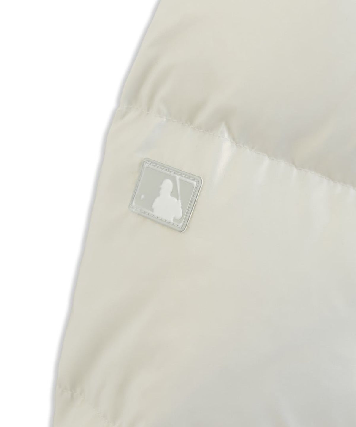 엠엘비 키즈(MLB KIDS) 스트릿 걸즈 프리즘 유로피안덕 숏다운 NY (Ivory)