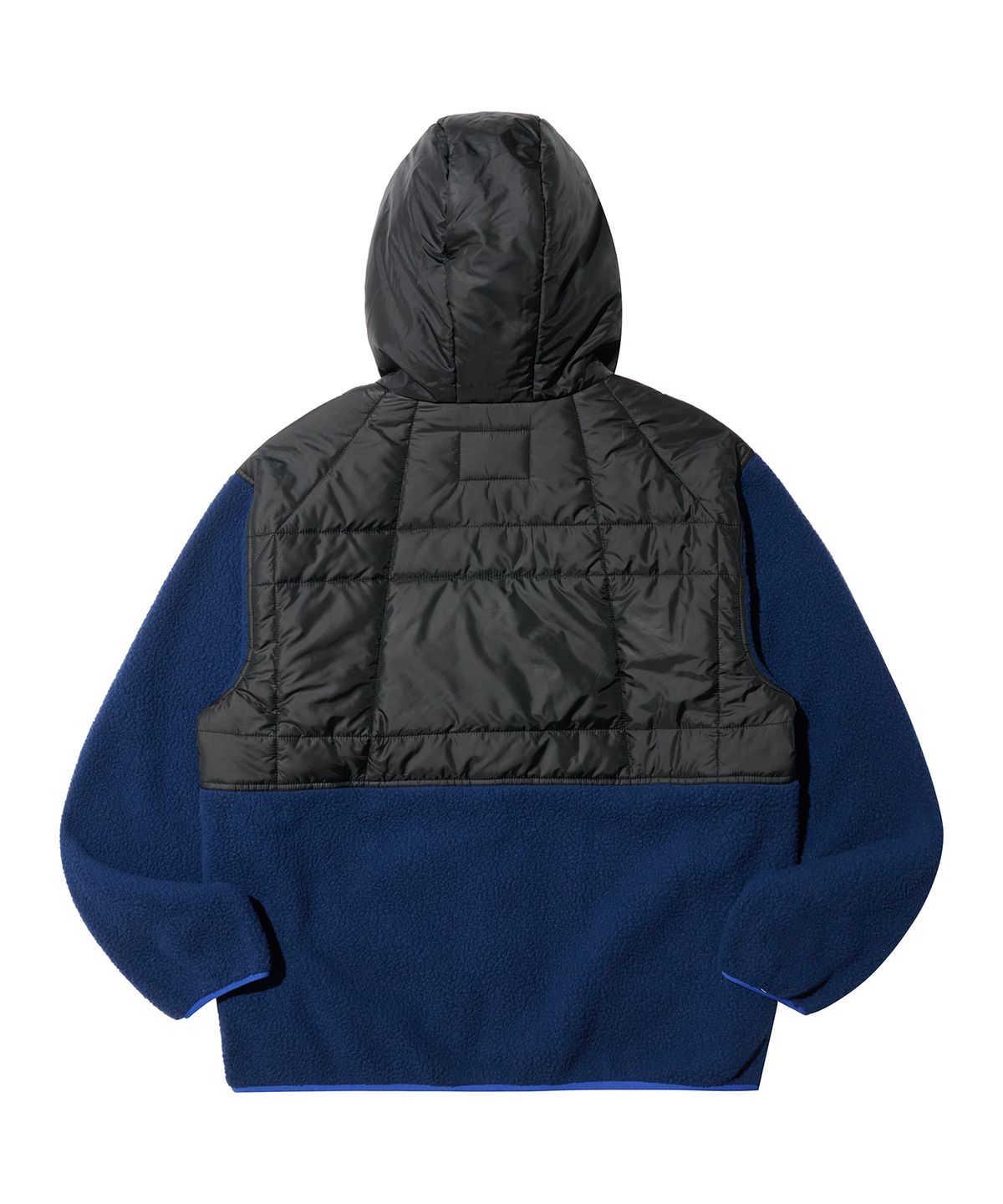 논타입(NONTYPE) QUILTED FLEECE BOMBER (BLUE)