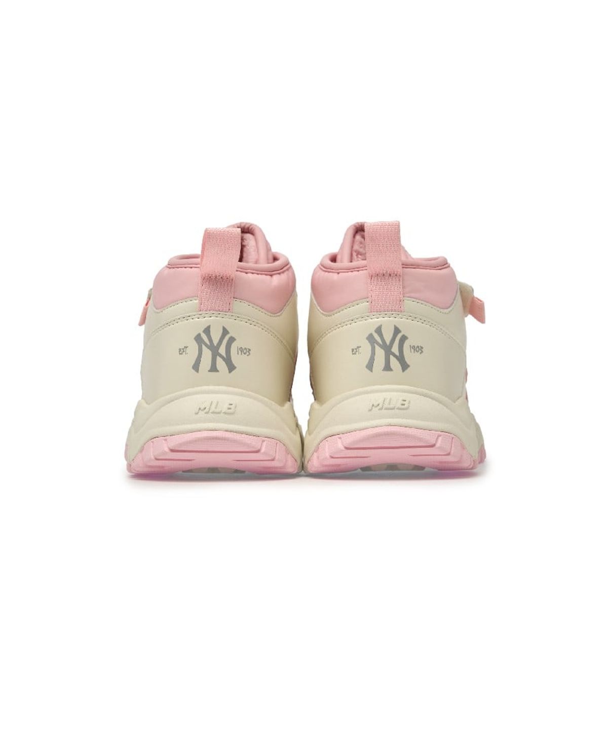 엠엘비 키즈(MLB KIDS) 카고 패딩 부츠 로우 NY (L.Pink)