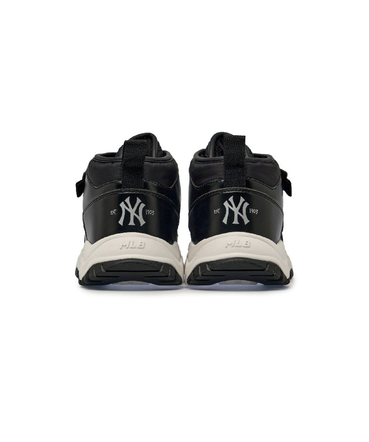 엠엘비 키즈(MLB KIDS) 카고 패딩 부츠 로우 NY (Black)