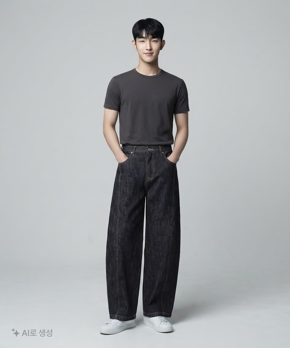 비긴202(BEGIN202) 청/데님 팬츠 L
