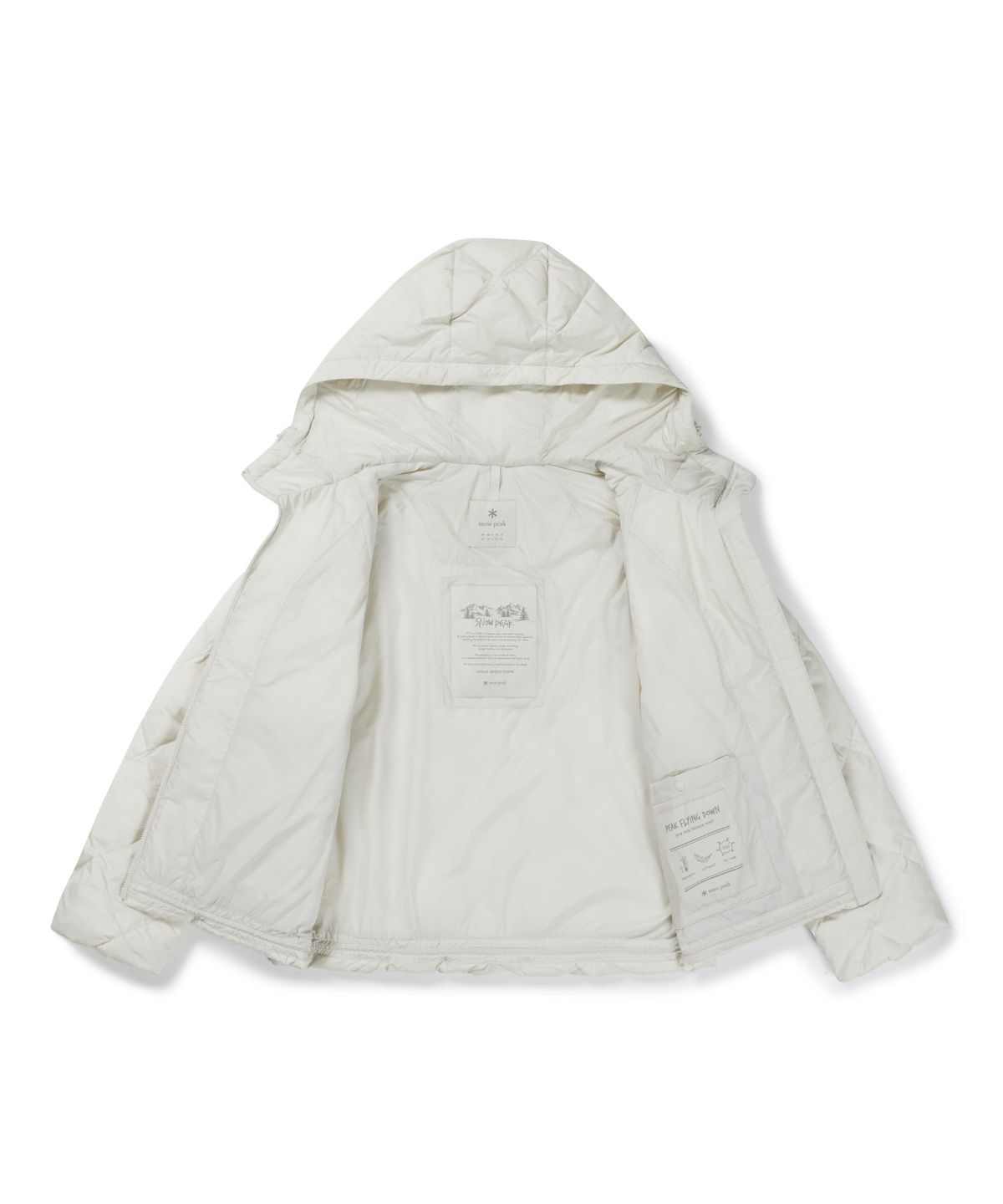 스노우피크 어패럴(SNOWPEAK APPAREL) 퍼피나 여성 다이아 퀼팅 경량 다운 자켓 (S26WWFDJ21) Light Beige