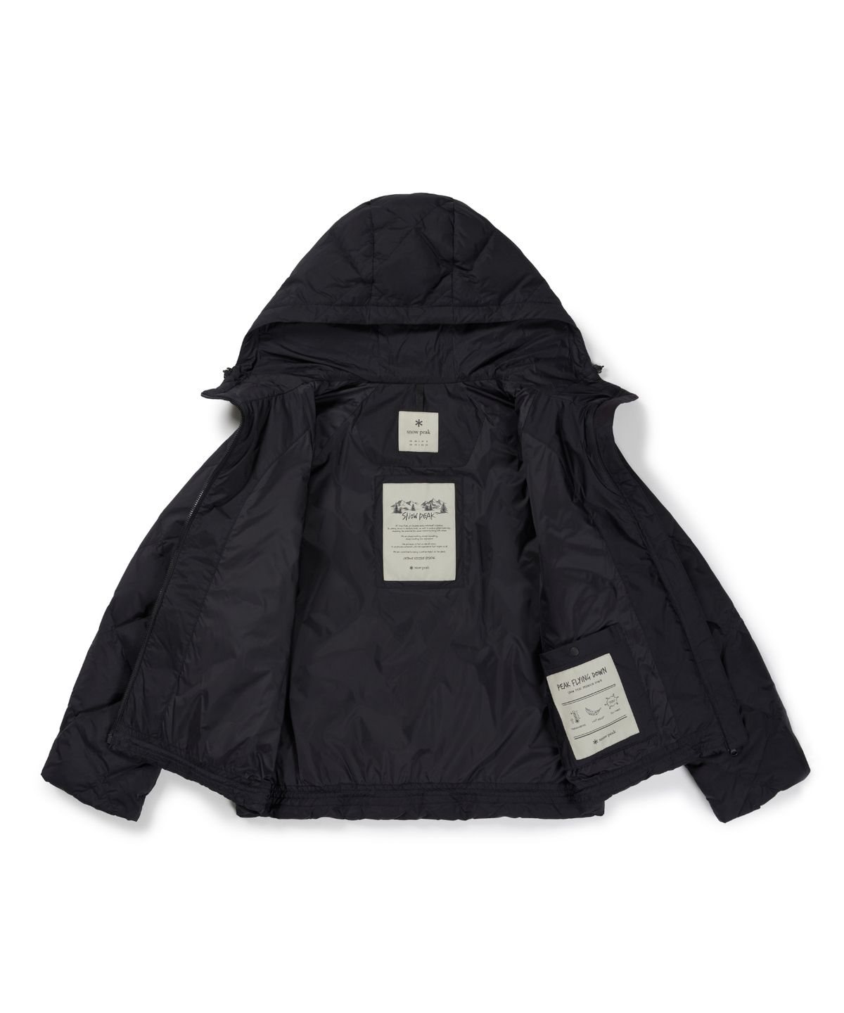 스노우피크 어패럴(SNOWPEAK APPAREL) 퍼피나 여성 다이아 퀼팅 경량 다운 자켓 (S26WWFDJ21) Black