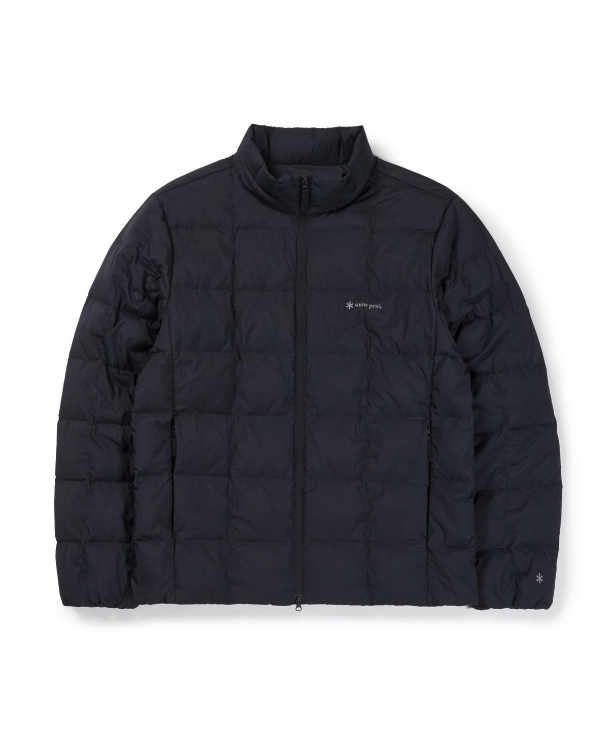 스노우피크 어패럴(SNOWPEAK APPAREL) 캠프블록 스탠드넥 경량 다운 자켓 (S26WUFDJ46) Dark Navy