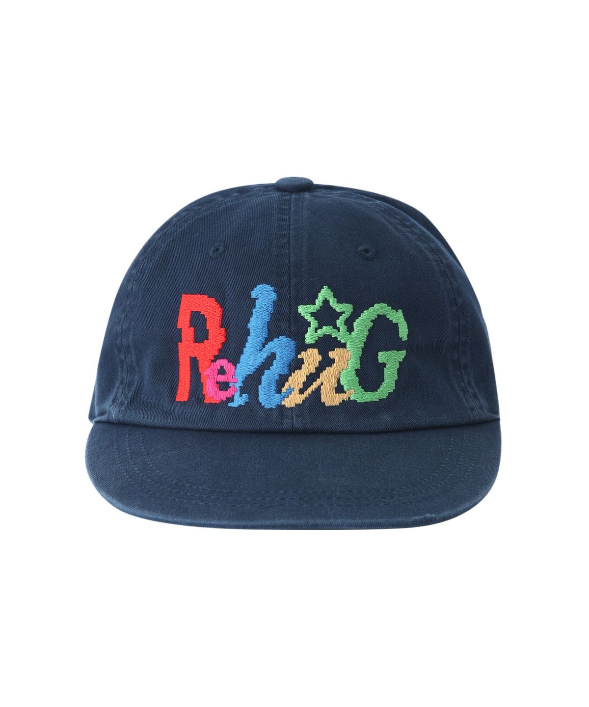 유니버스 가먼트(UNIVERSE GARMENT) REHUG 롱 빌 워싱 캡_NAVY