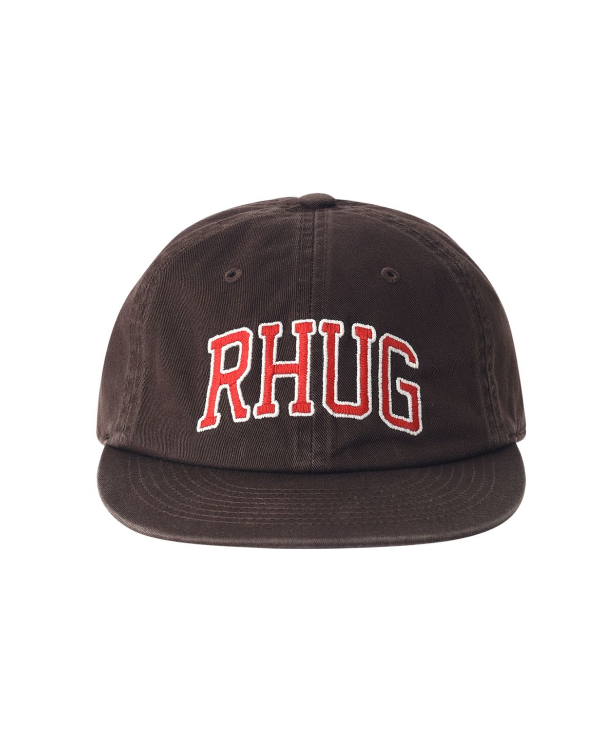 유니버스 가먼트(UNIVERSE GARMENT) RHUG 애슬래틱 워싱 캡_BROWN