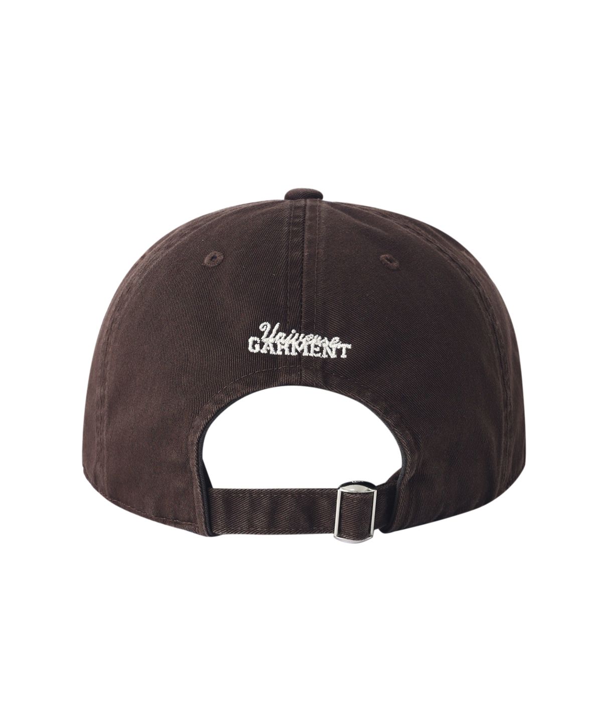 유니버스 가먼트(UNIVERSE GARMENT) RHUG 애슬래틱 워싱 캡_BROWN