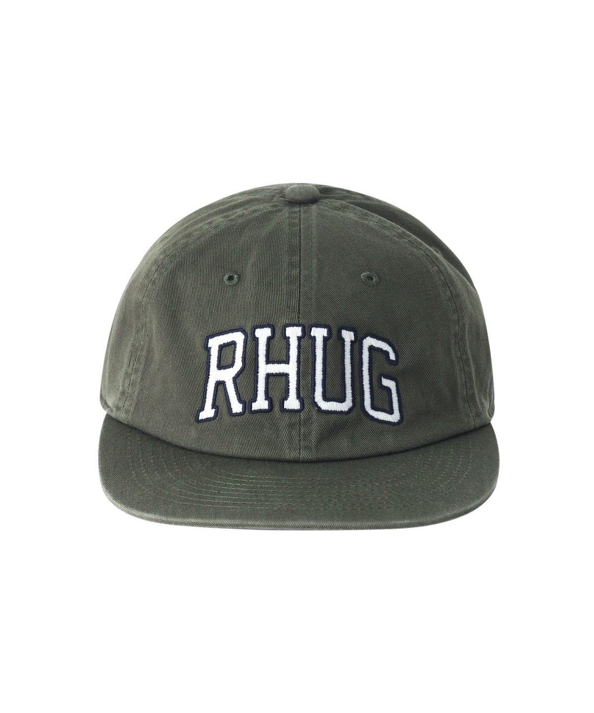 유니버스 가먼트(UNIVERSE GARMENT) RHUG 애슬래틱 워싱 캡_OLIVE