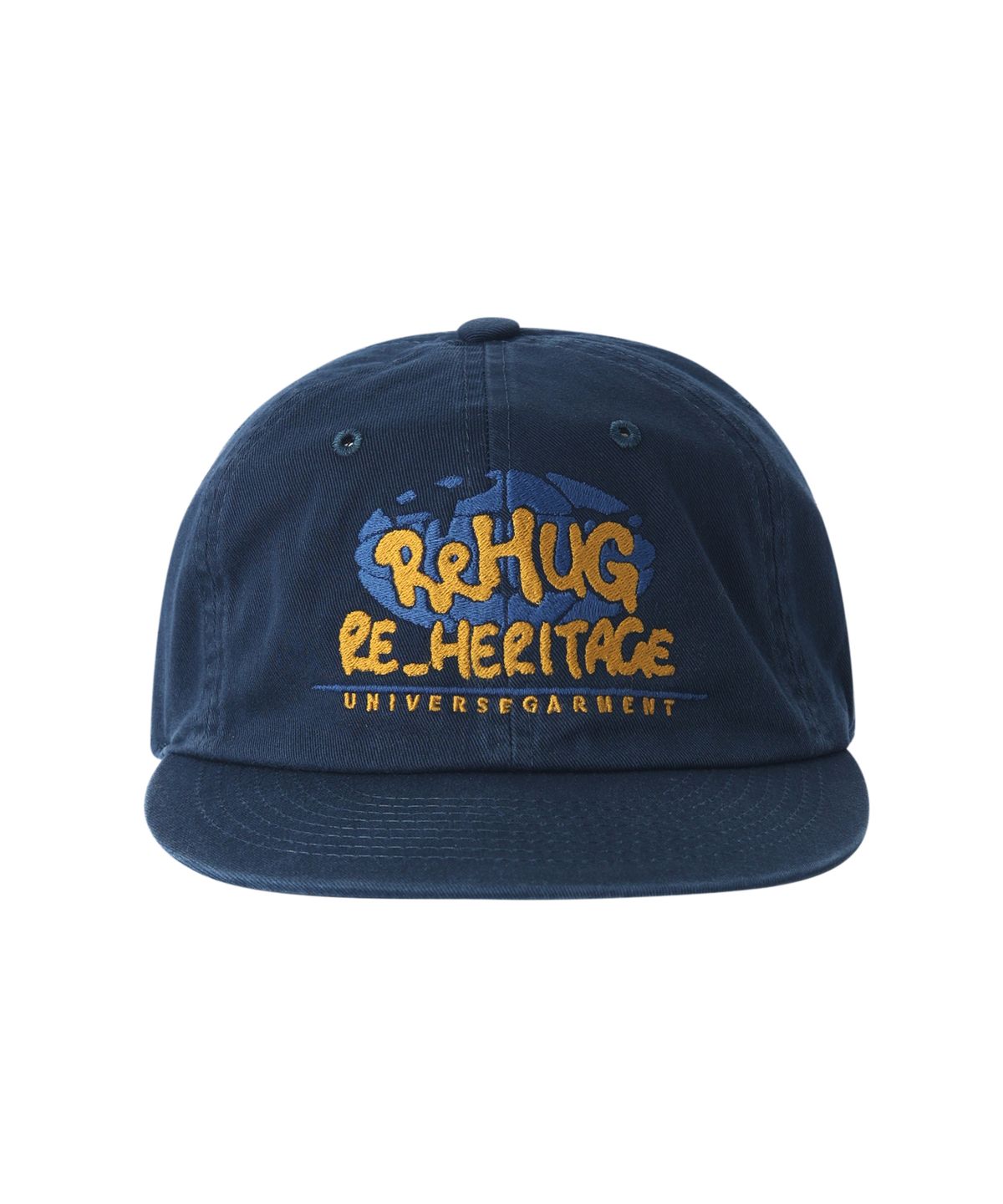 유니버스 가먼트(UNIVERSE GARMENT) 글로브 헤리티지 워싱 캡_NAVY