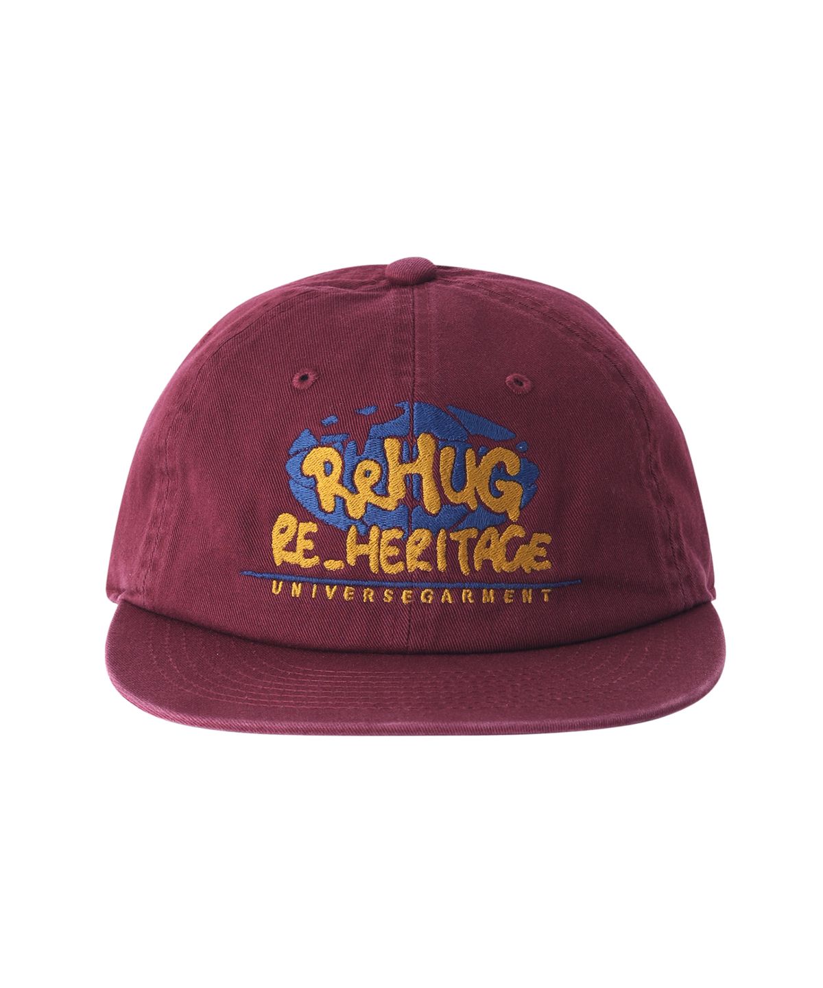 유니버스 가먼트(UNIVERSE GARMENT) 글로브 헤리티지 워싱 캡_BURGUNDY