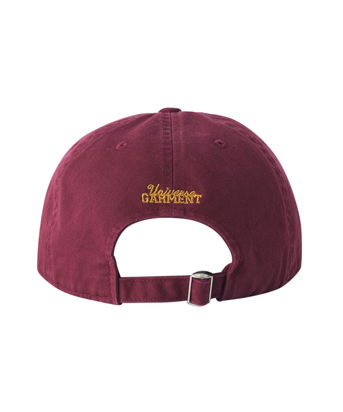 유니버스 가먼트(UNIVERSE GARMENT) 글로브 헤리티지 워싱 캡_BURGUNDY