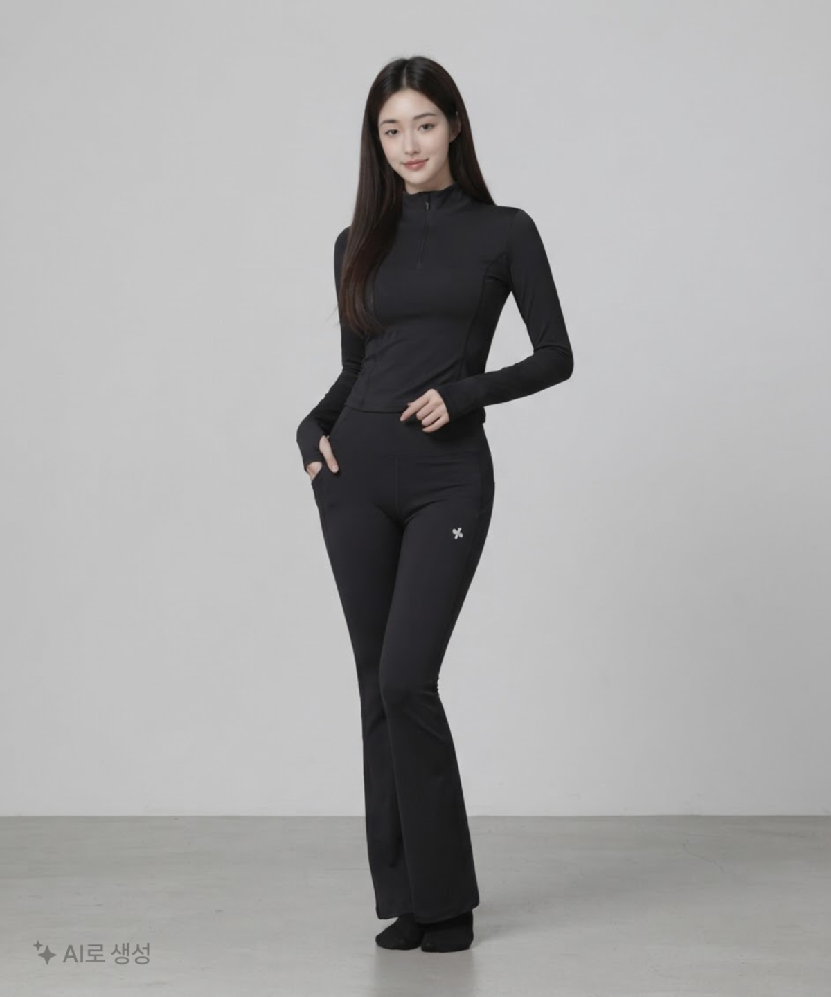 젝시믹스(XEXYMIX) 젤라 인텐션 부츠컷 팬츠 M