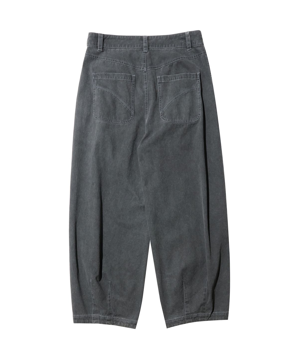 논타입(NONTYPE) PIGMENT BALLOON PANTS (BLACK)