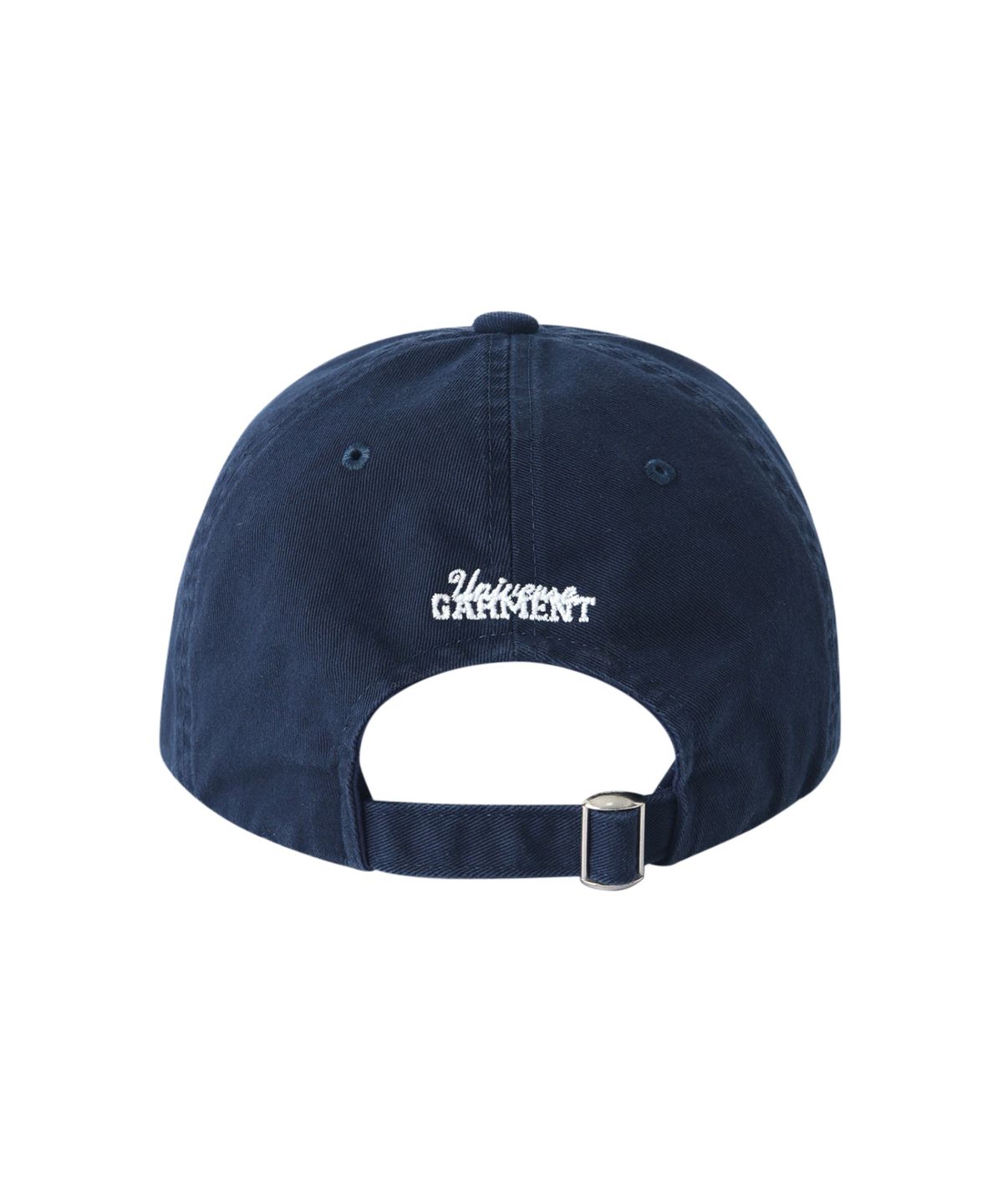 유니버스 가먼트(UNIVERSE GARMENT) HUG 컬리지 워싱 볼캡_NAVY