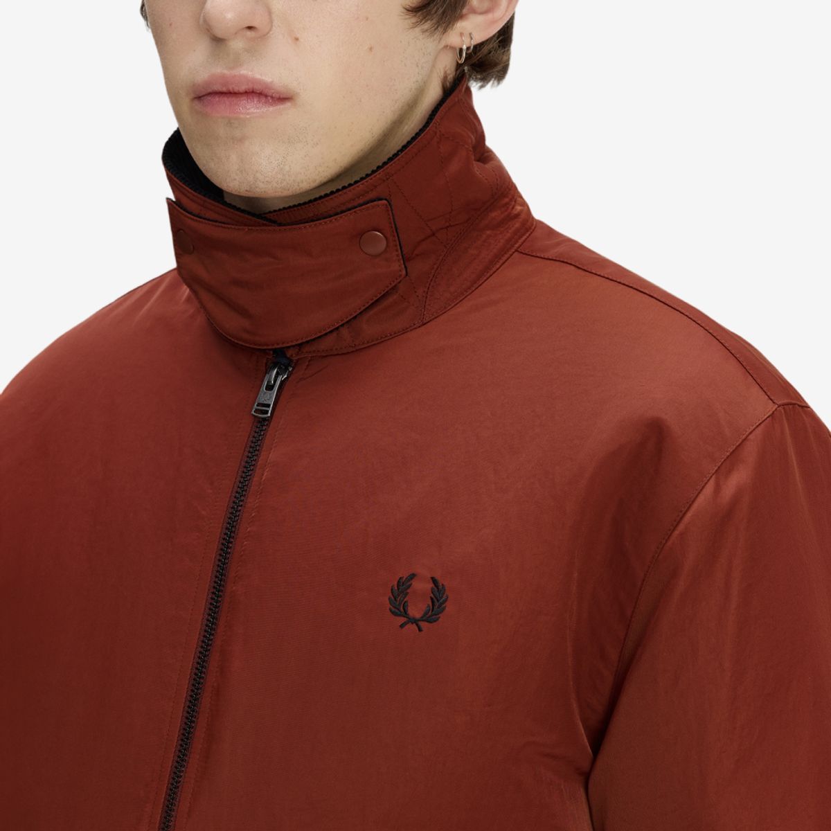 프레드페리(FRED PERRY) [Sharp] 투웨이 나일론 카반 재킷 - 브랜디 AFPM2G33316-28C