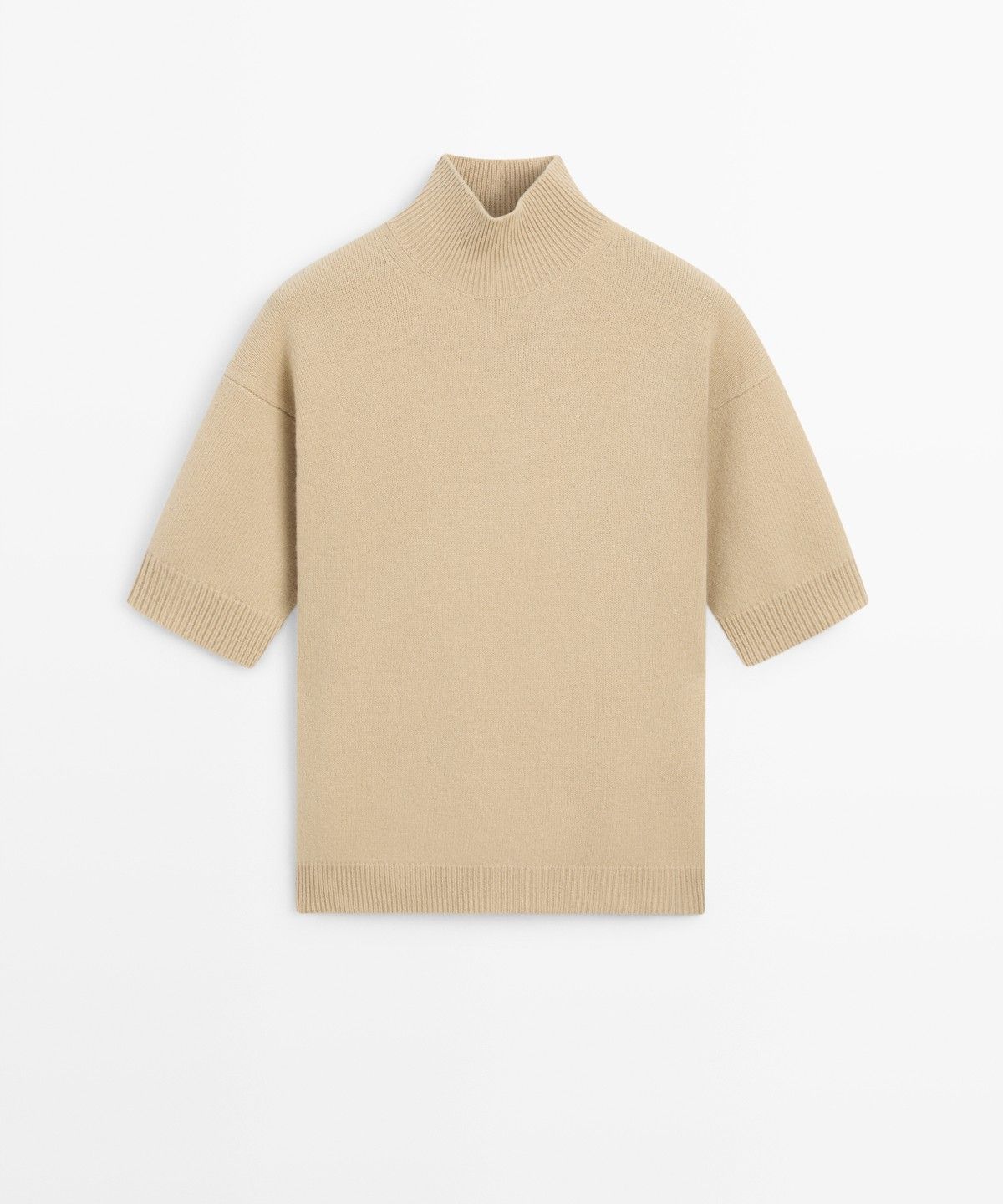 마시모두띠(MASSIMO DUTTI) 오버사이즈 반팔 니트