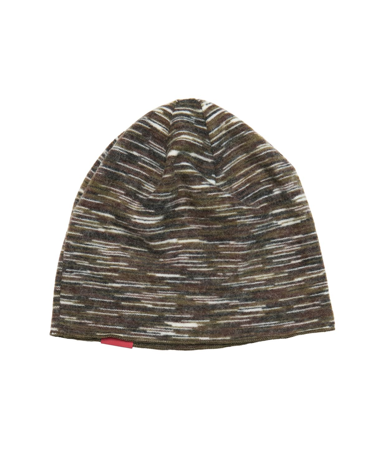 크루치(KRUCHI) MELANGE STRIPE BEANIE (BROWN)