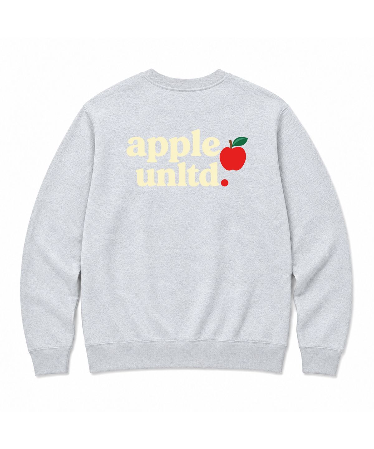 언리미트(UNLIMIT) APPLE CREWNECK (U26DTTS59W)