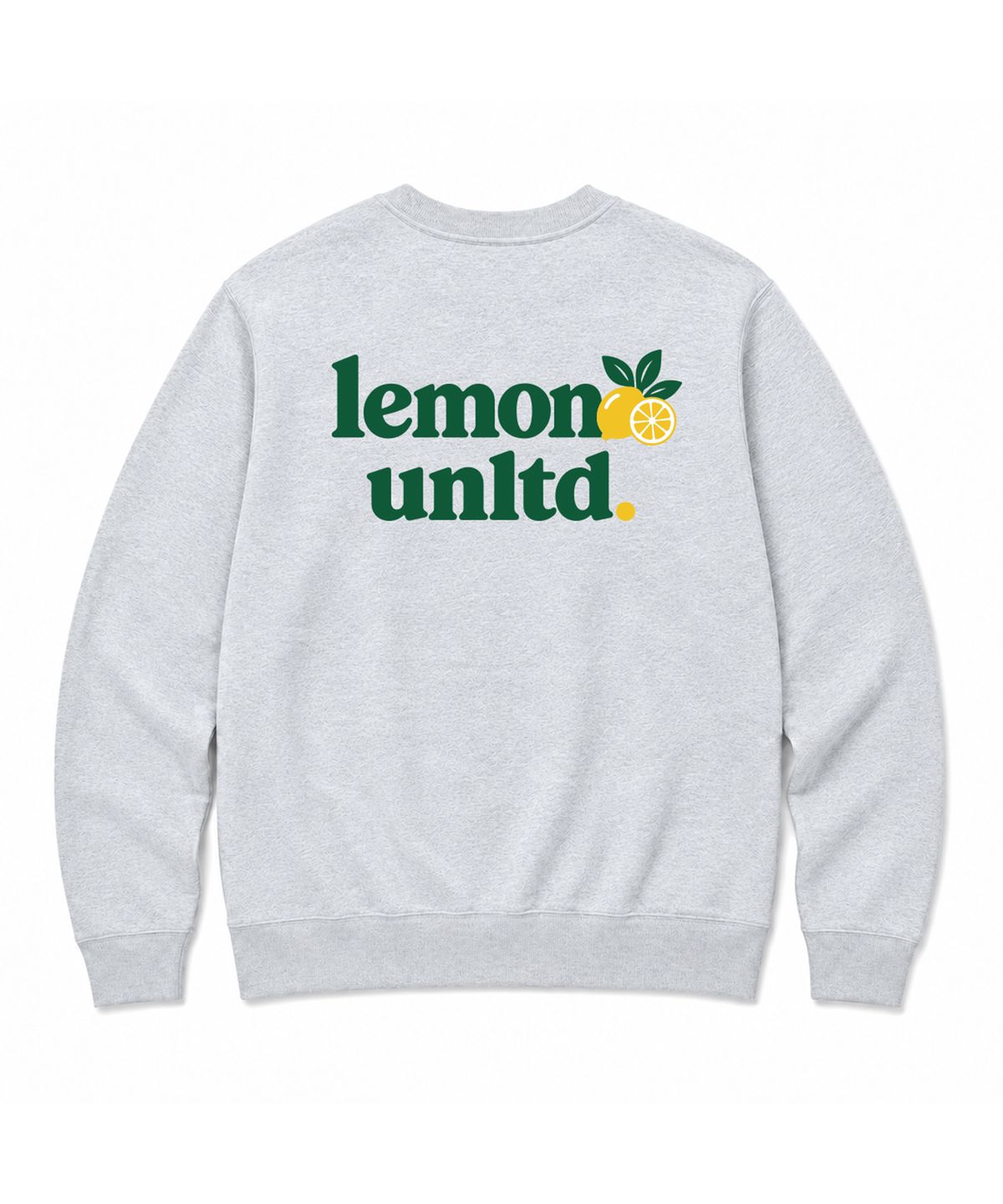 언리미트(UNLIMIT) LEMON CREWNECK (U26DTTS58W)