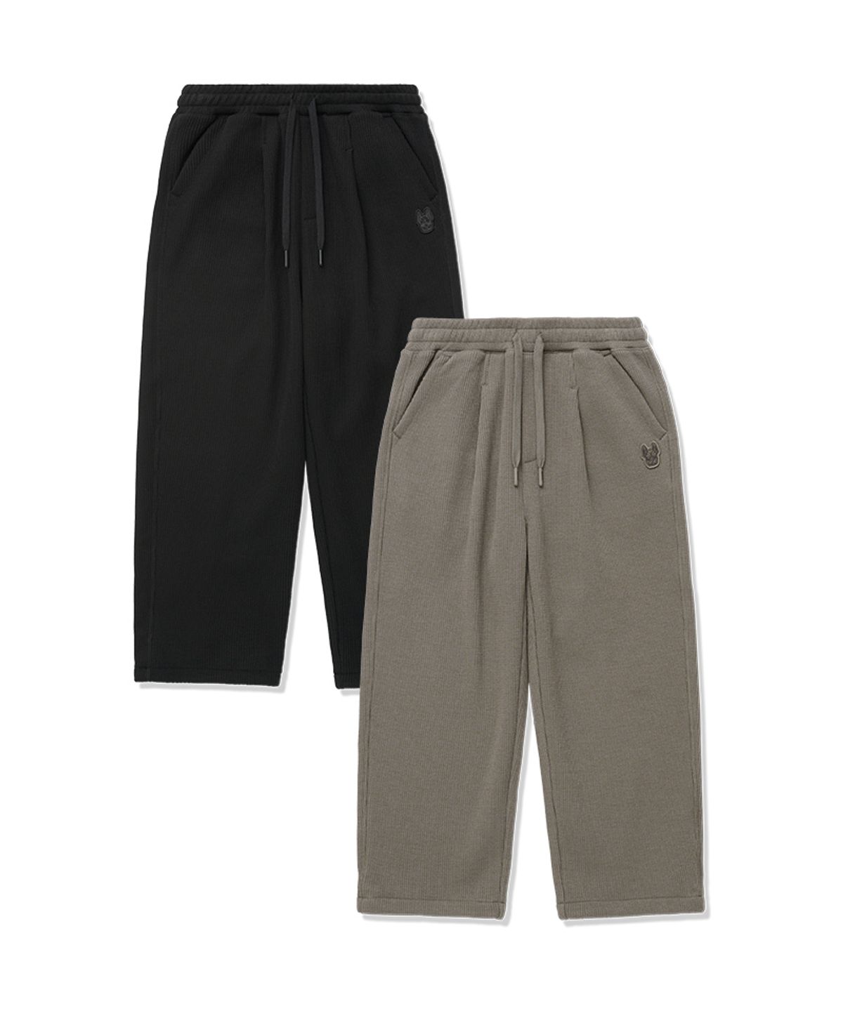 라이프워크 키즈(LIFEWORK KIDS) 키즈) 골지 본딩 와이드 팬츠