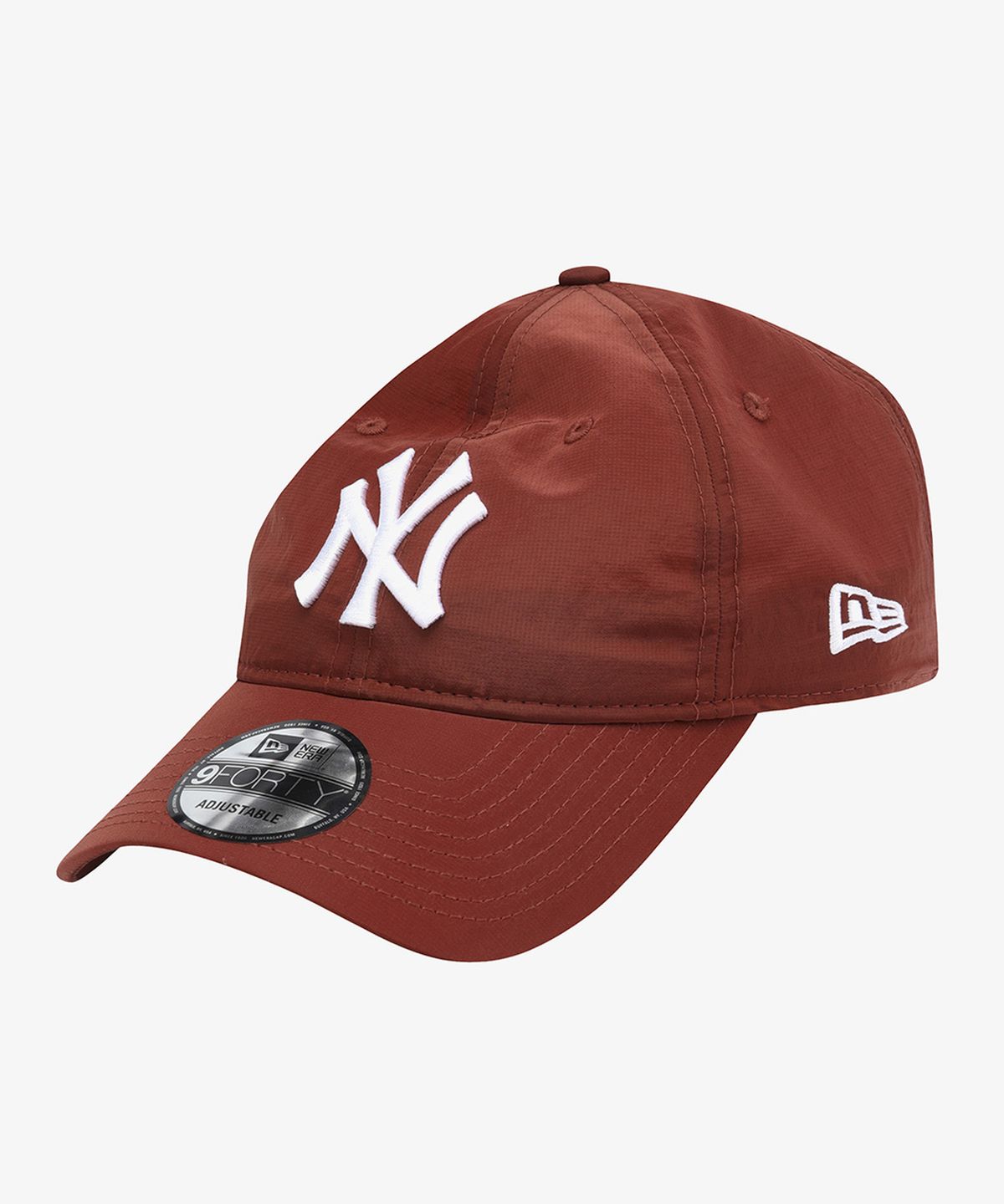 뉴에라(NEW ERA) MLB 뉴욕 양키스 메탈 나일론 시리즈 언스트럭쳐 볼캡 스칼렛 15411764