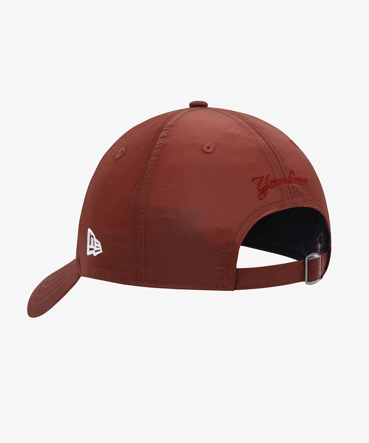 뉴에라(NEW ERA) MLB 뉴욕 양키스 메탈 나일론 시리즈 언스트럭쳐 볼캡 스칼렛 15411764