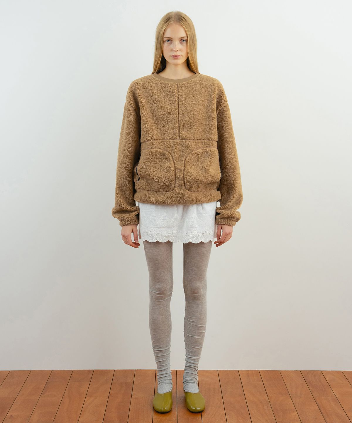 시눈(SINOON) Long Warm Daily Tights (Grey)