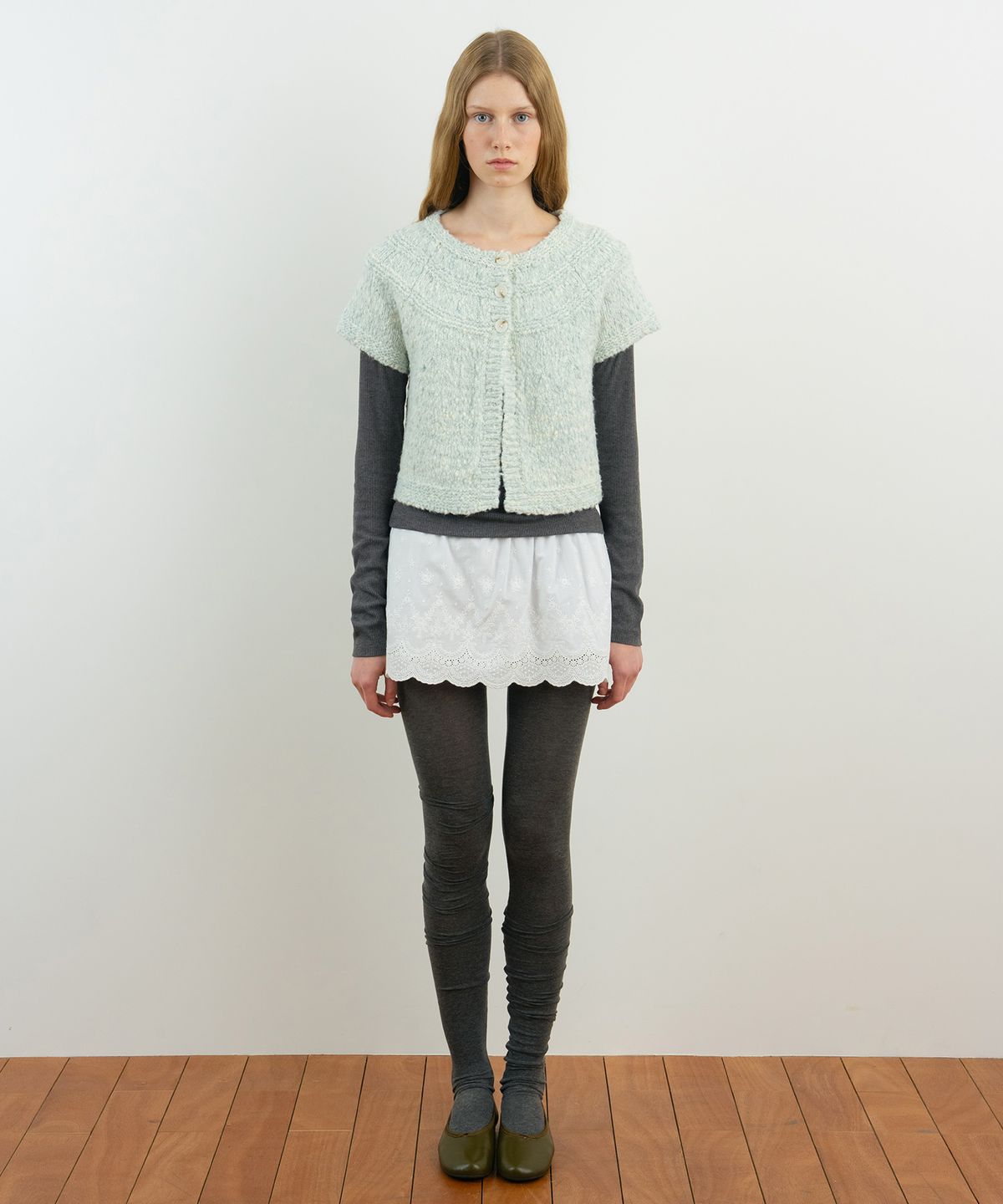 시눈(SINOON) Long Warm Daily Tights (Charcoal)