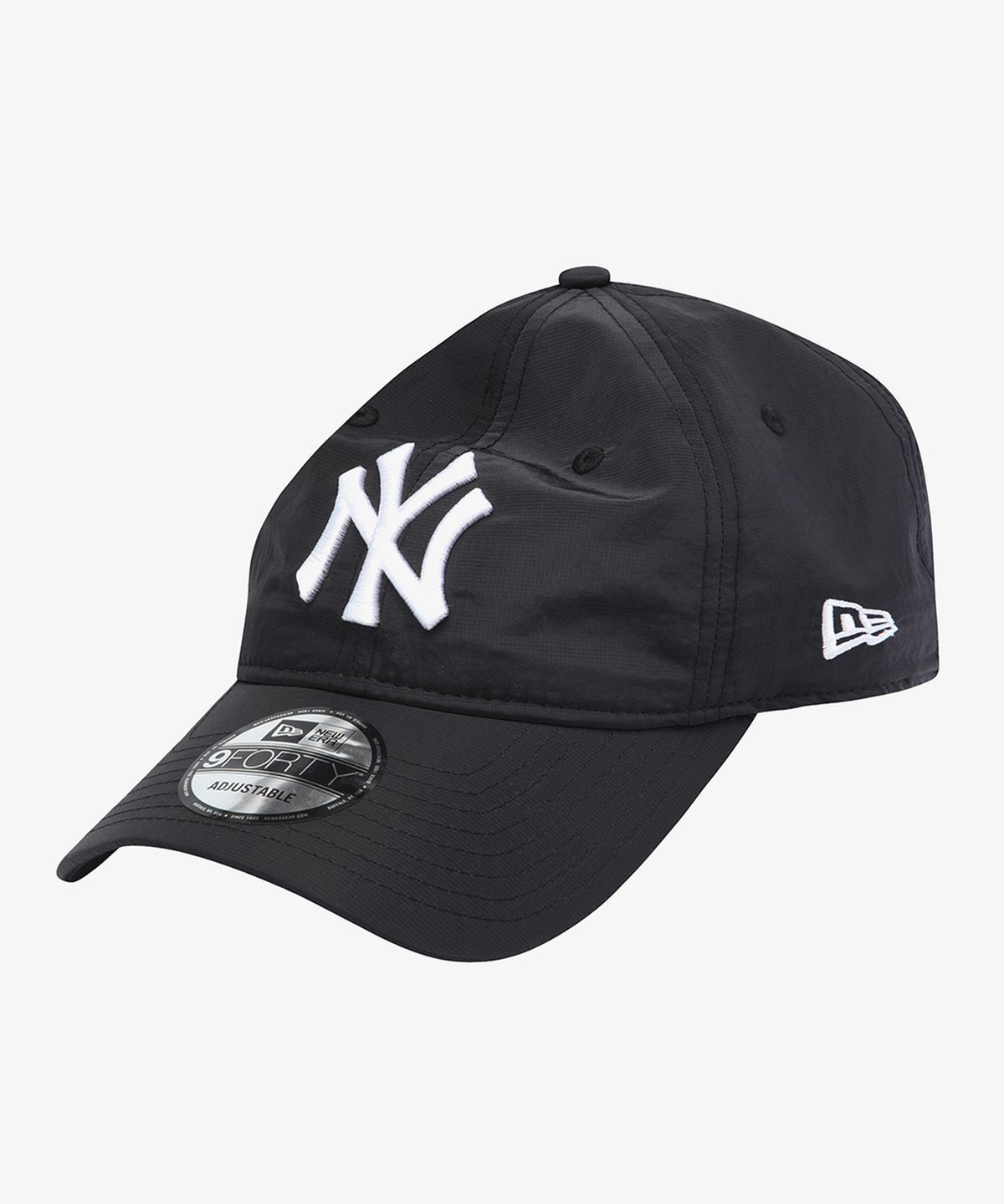 뉴에라(NEW ERA) MLB 뉴욕 양키스 메탈 나일론 시리즈 언스트럭쳐 볼캡 블랙 15411767