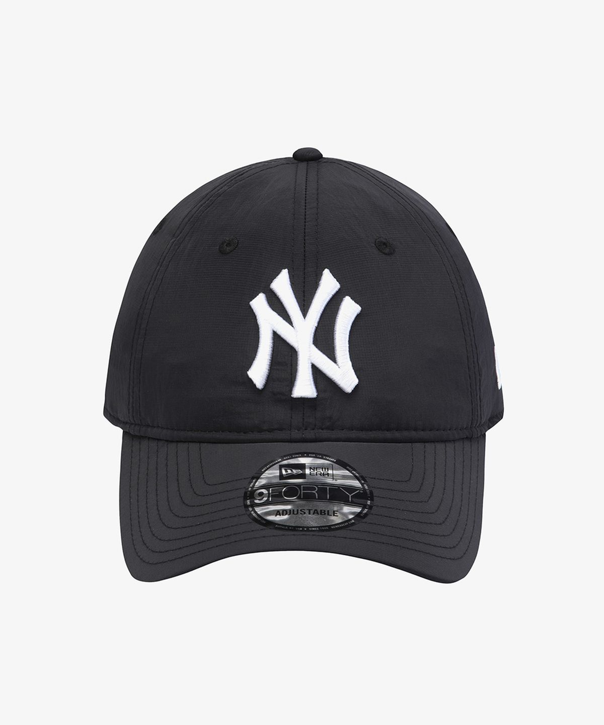 뉴에라(NEW ERA) MLB 뉴욕 양키스 메탈 나일론 시리즈 언스트럭쳐 볼캡 블랙 15411767