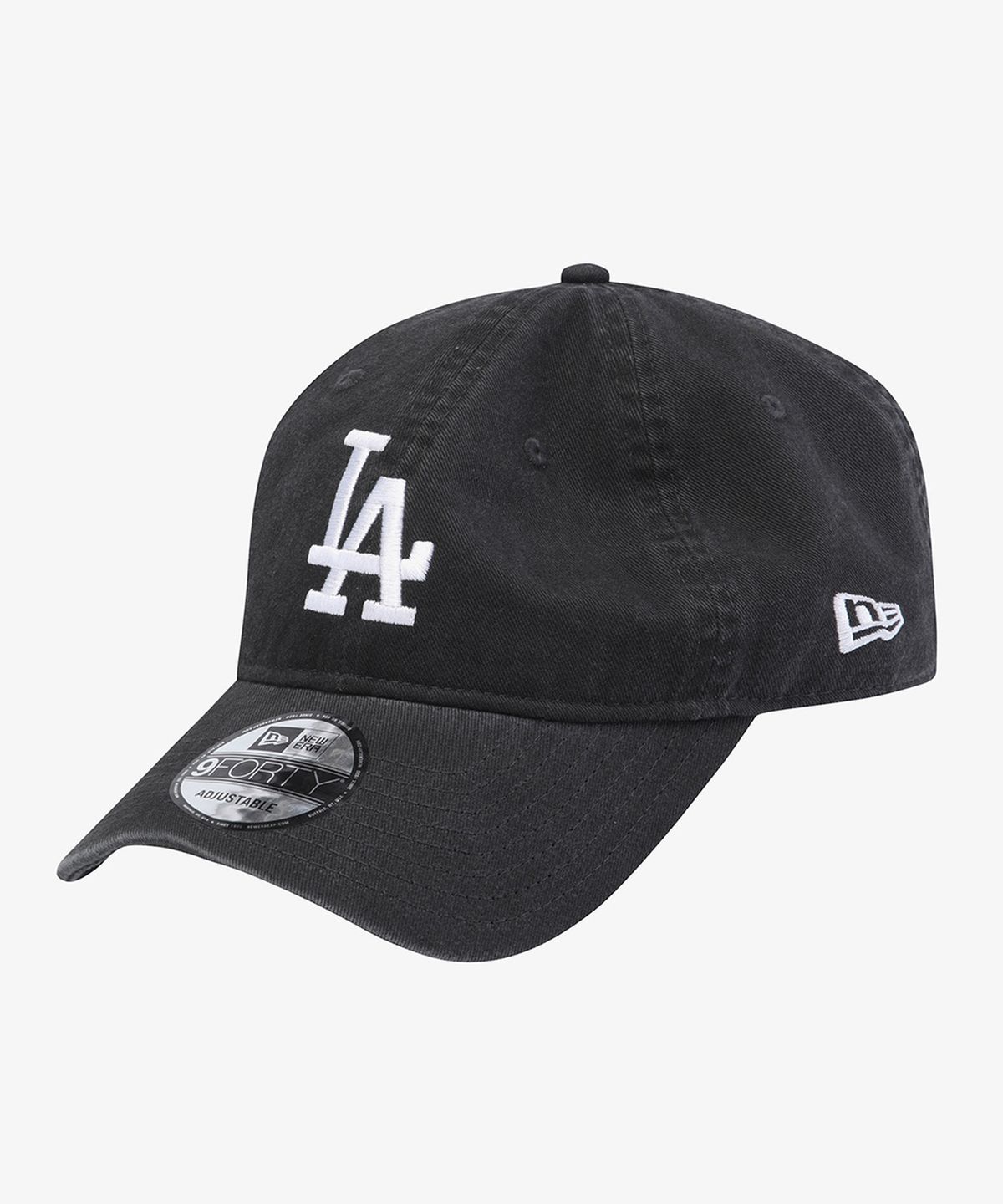 뉴에라(NEW ERA) MLB LA 다저스 피그먼트 워싱 언스트럭쳐 볼캡 블랙/화이트 15411746