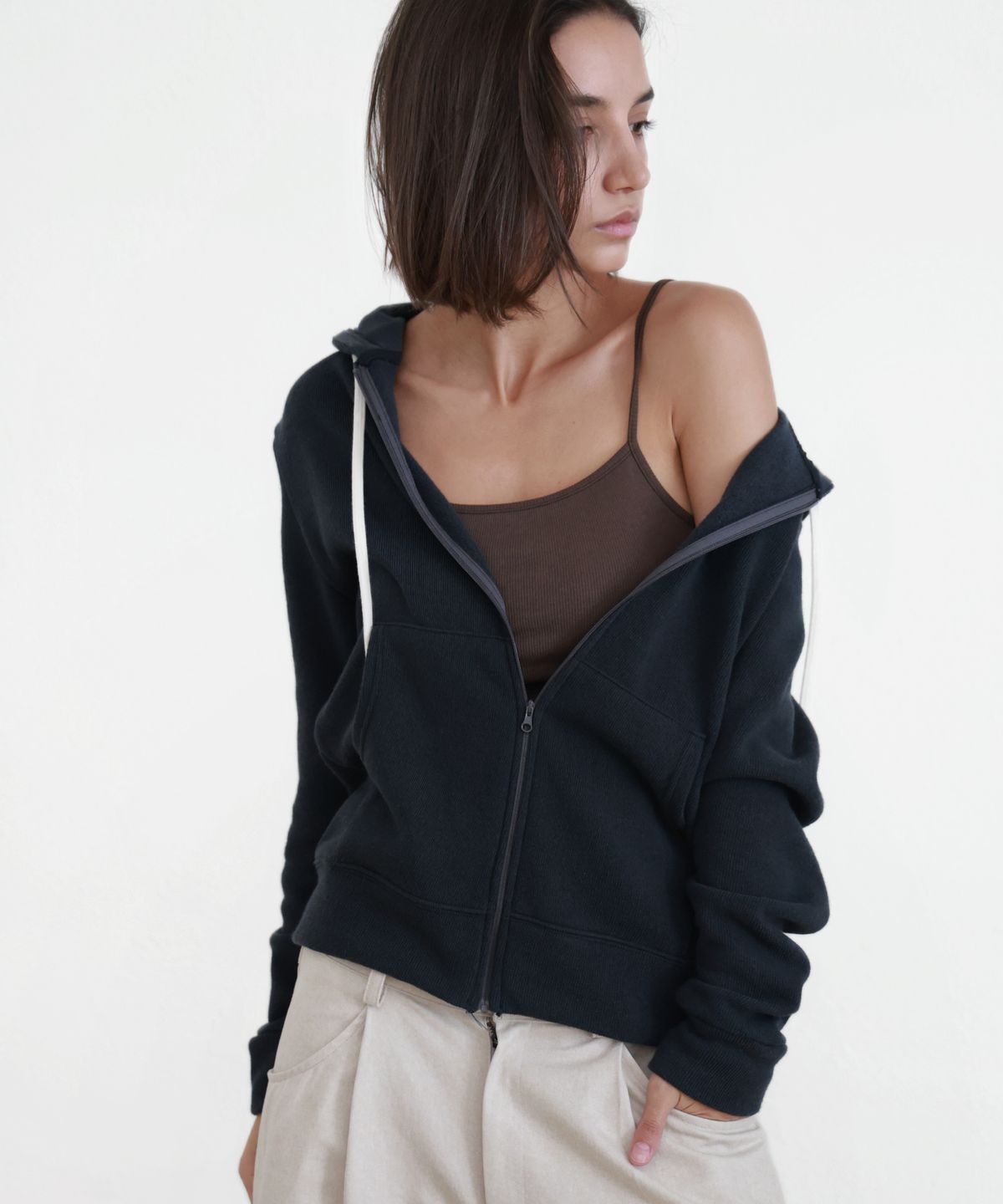 오운서(OWNSER) OSP 소프트 터치 FW 후드집업 (2 Colors)