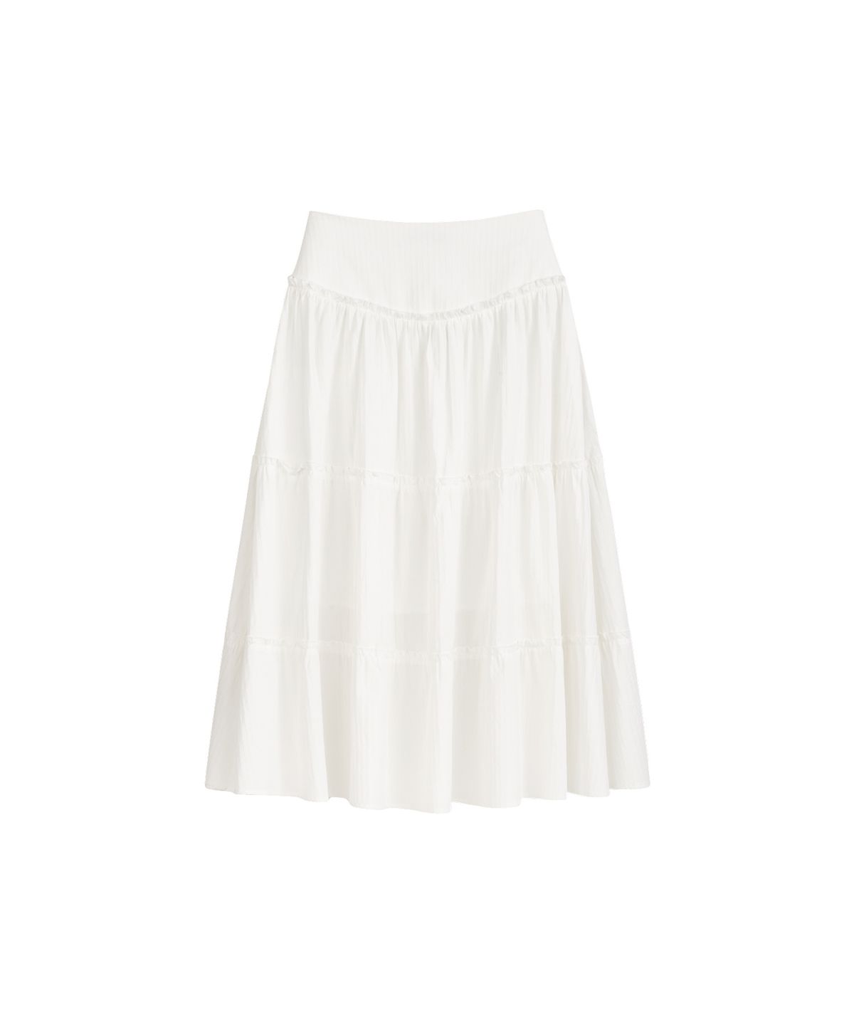 라츠유(LOTSYOU) LOTSYOU_Ella Skirt White