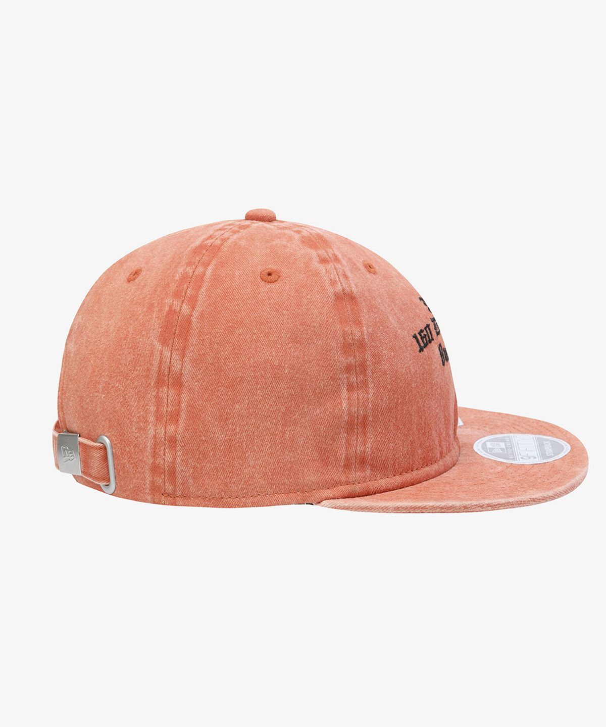 뉴에라(NEW ERA) 뉴에라 피그먼트 워싱 올드 잉글리시 레트로 크라운 스트랩백 더스티 오렌지 15411738