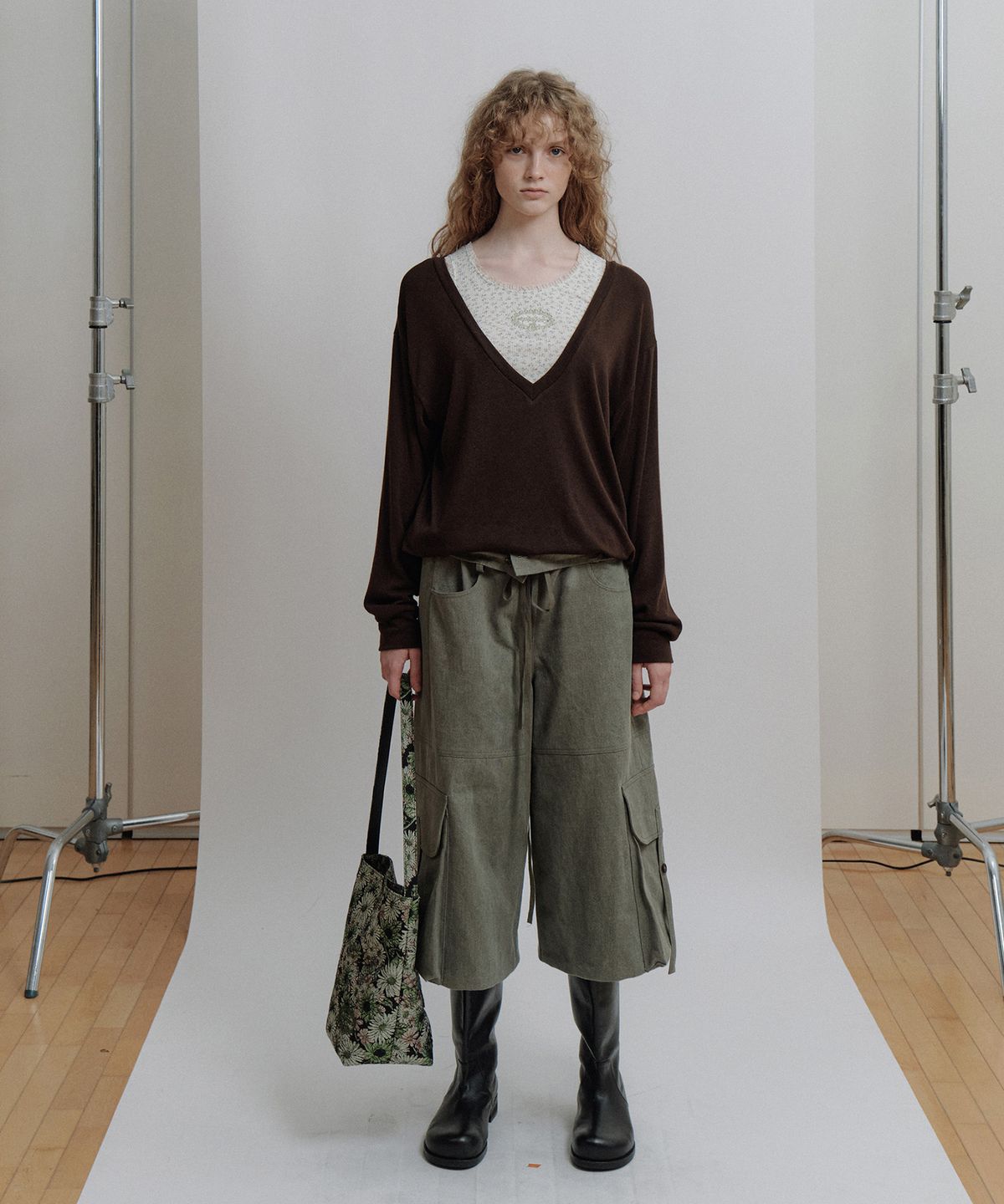 에핑글러(EPINGLER) WASHED CARGO BERMUDA PANTS - KHAKI