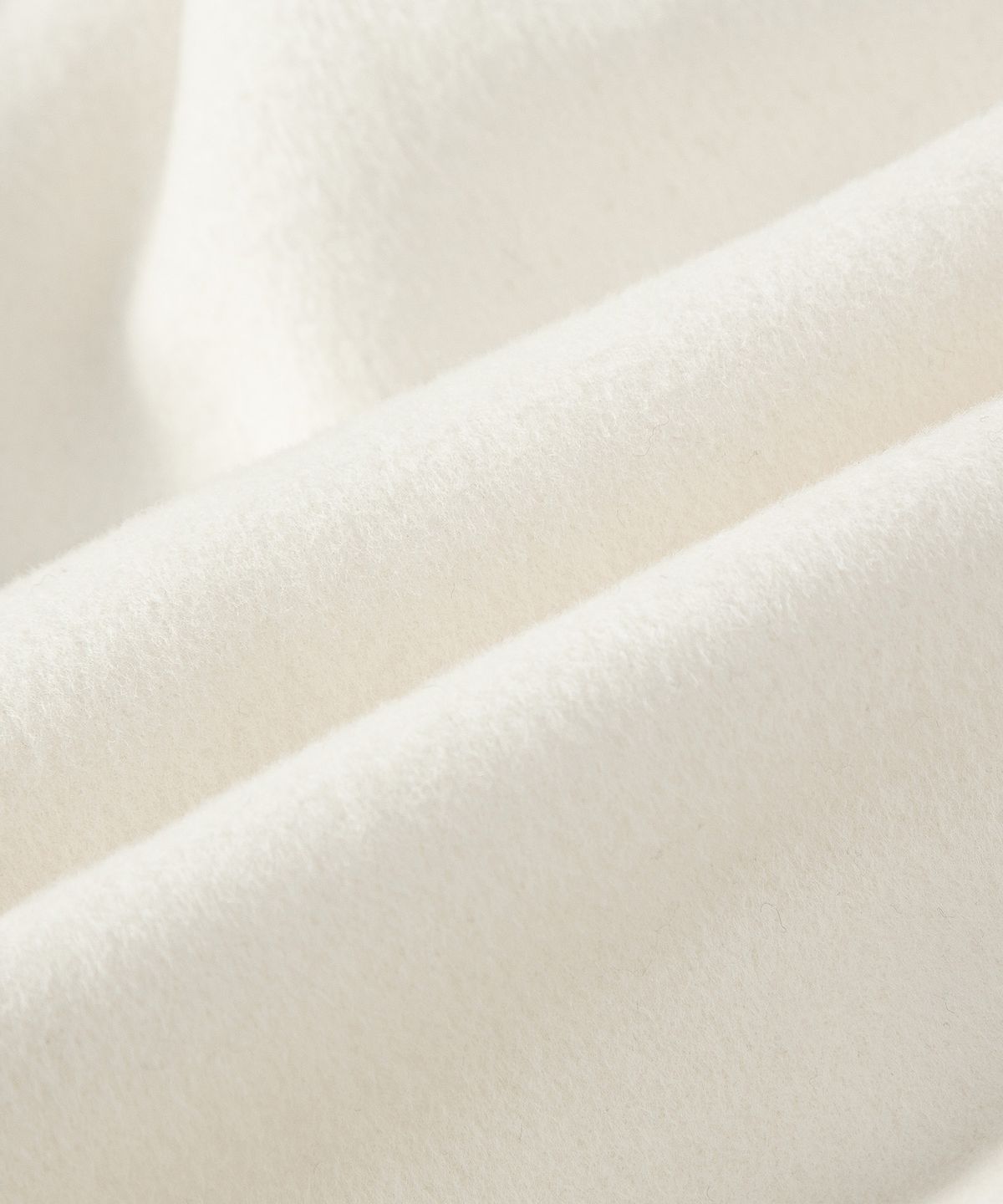루시르주(LUCIR ZU) Handmade Detachable Fur Collar Maxi Wool Coat (Ivory)