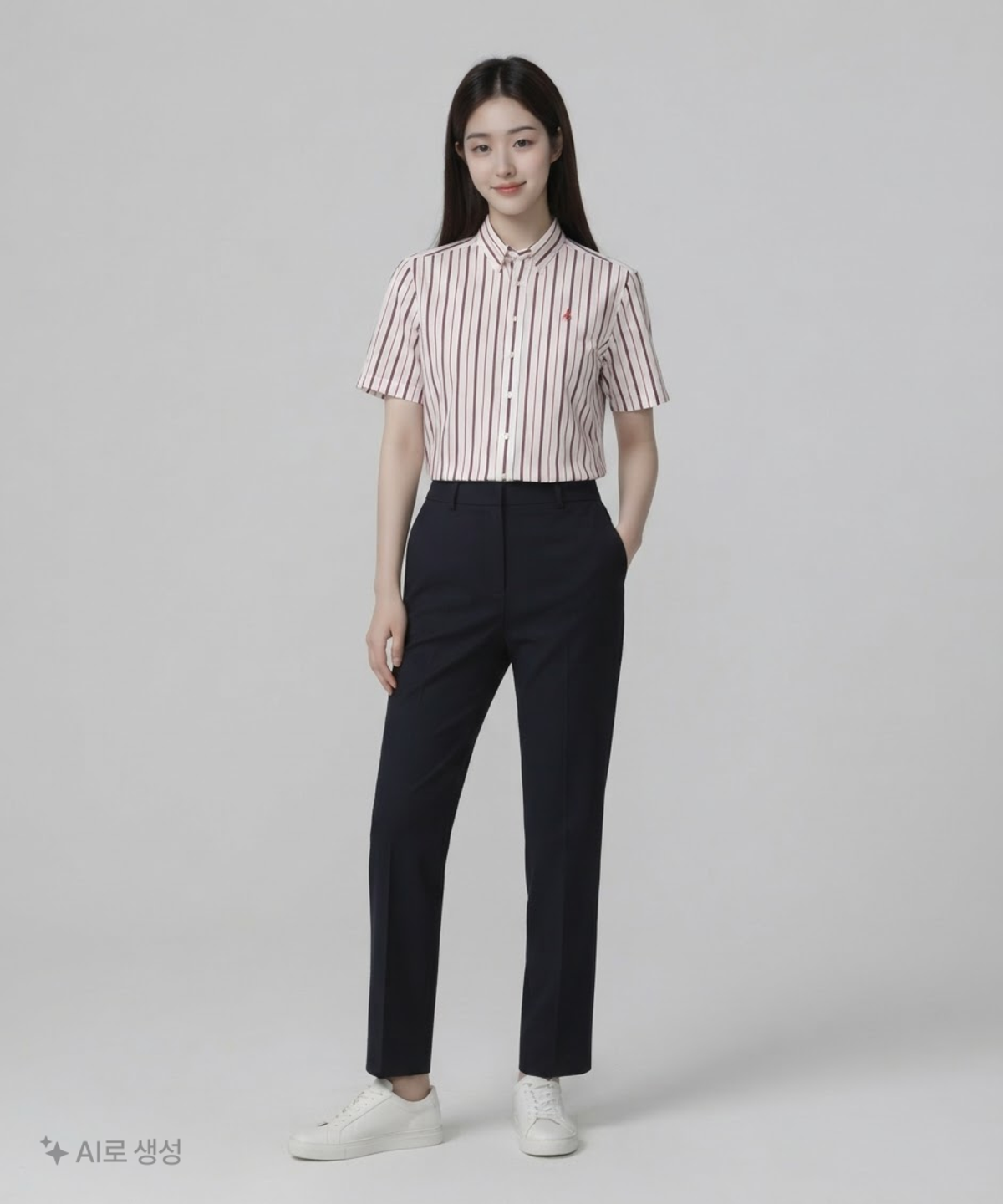 빈폴(BEAN POLE) 캐주얼 셔츠 100