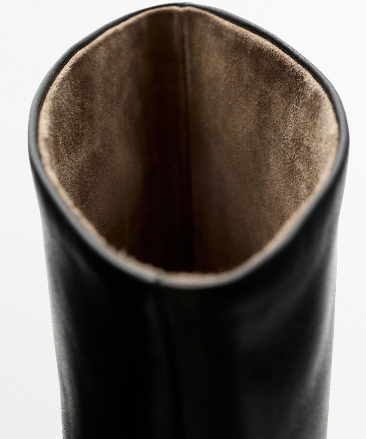 마시모두띠(MASSIMO DUTTI) 소프트 가죽 힐 롱부츠