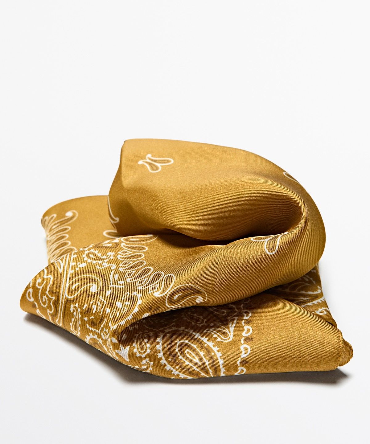 마시모두띠(MASSIMO DUTTI) 페이즐리 프린트 스카프