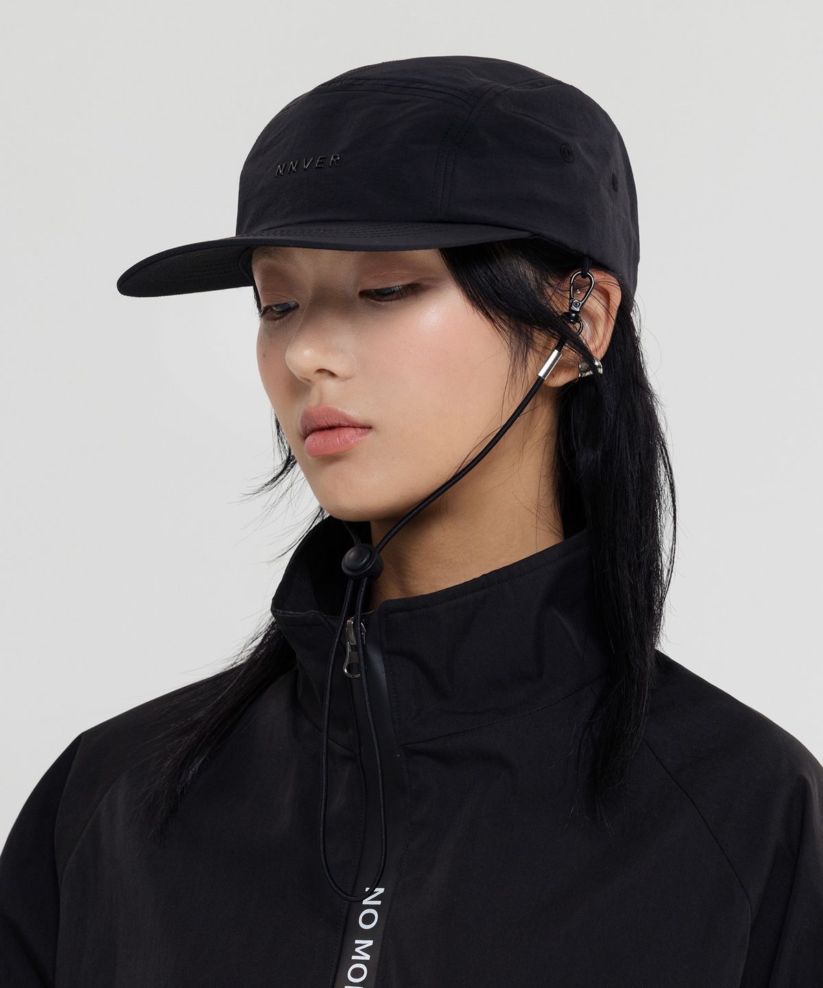 노버(NNVER) 카우보이 캠프 캡 (black)
