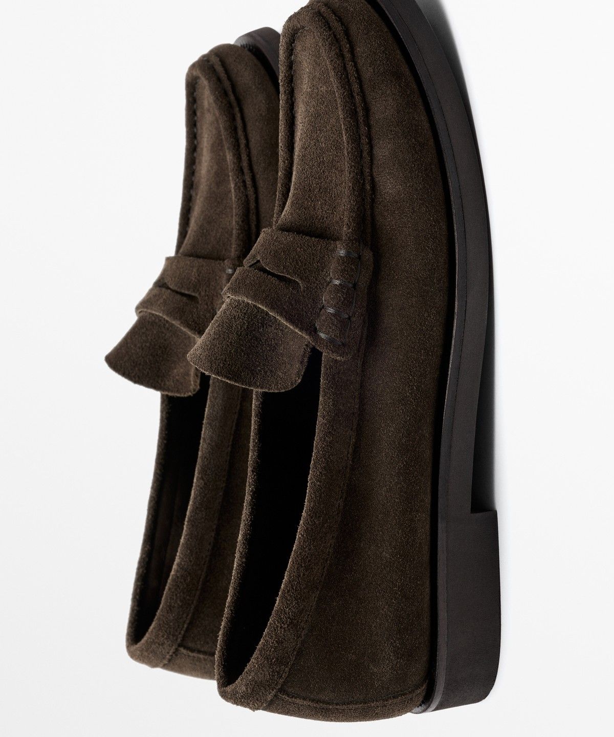 마시모두띠(MASSIMO DUTTI) 가죽 페니 로퍼