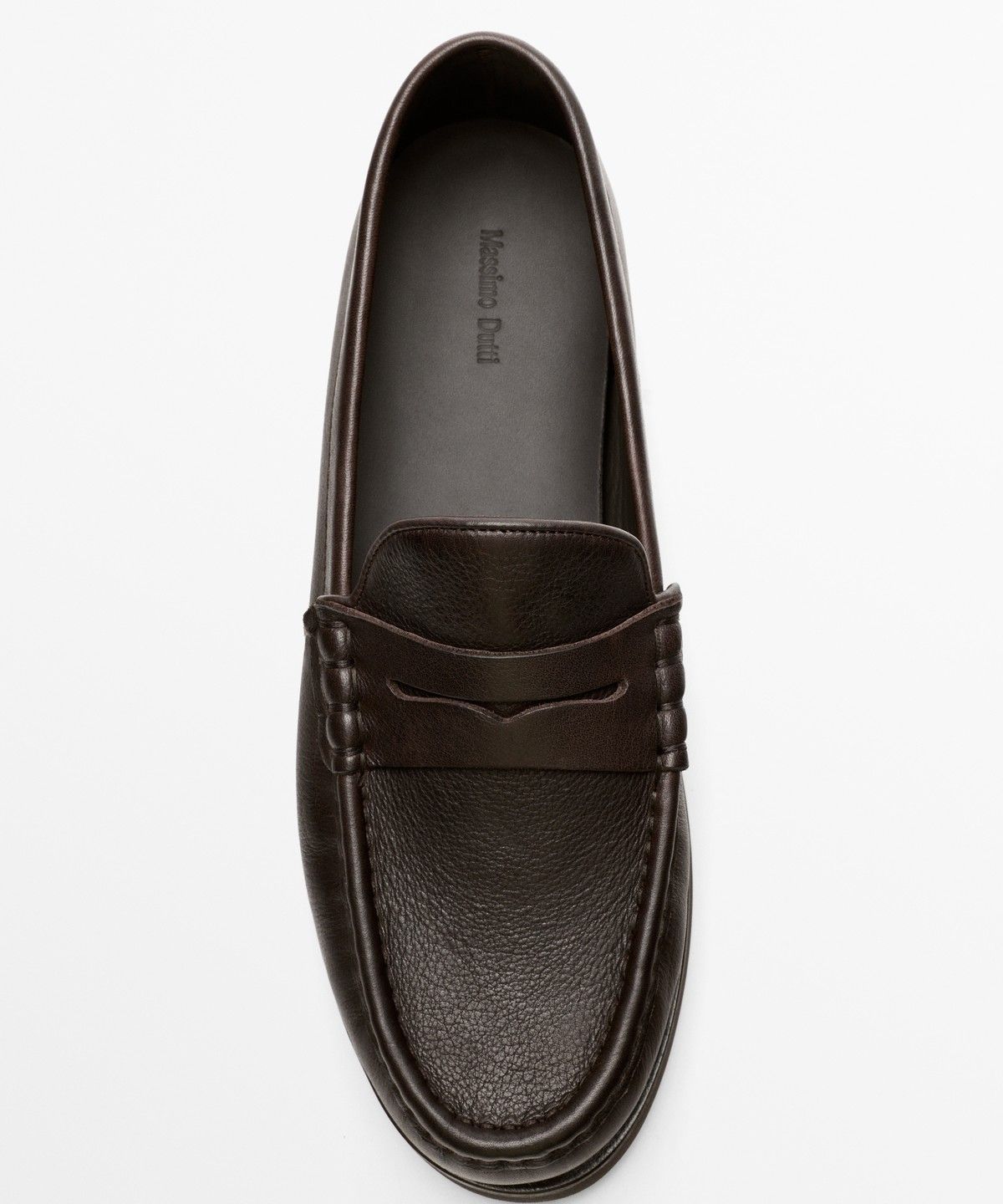 마시모두띠(MASSIMO DUTTI) 가죽 페니 로퍼
